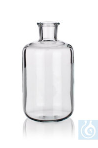 Serumfles met NS hals, 1000 ml, afm. Ø 105 x H 197 mm, NS 34/35, ongeslepen, Simax®...